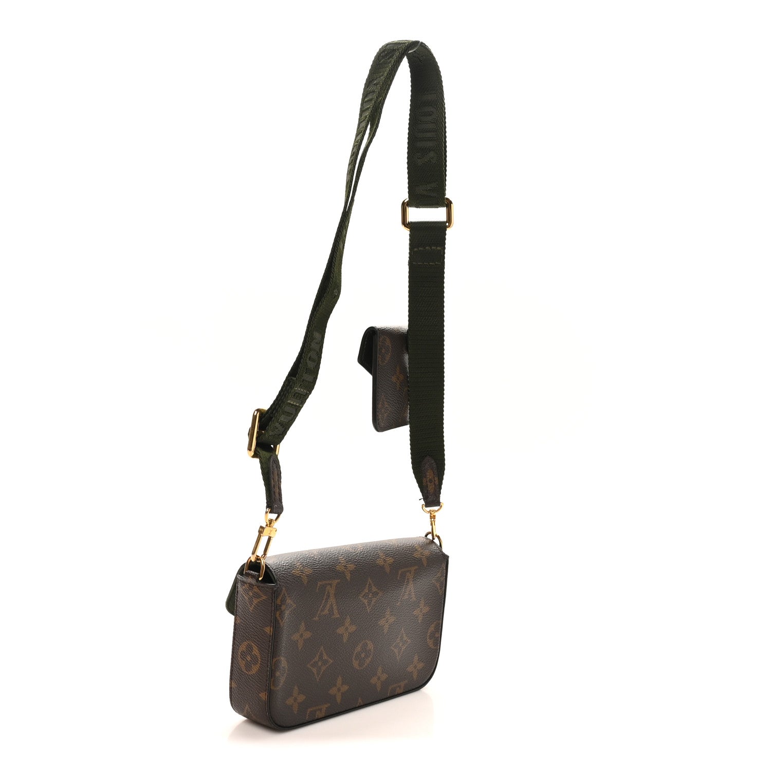 Louis Vuitton Monogram Felicie Strap & Go Kaki 3 of 10