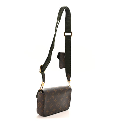 Louis Vuitton Monogram Felicie Strap & Go Kaki 3 of 10