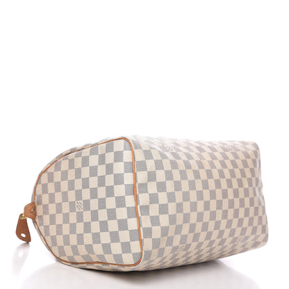 Louis Vuitton Damier Azur Speedy 35 3 of 10