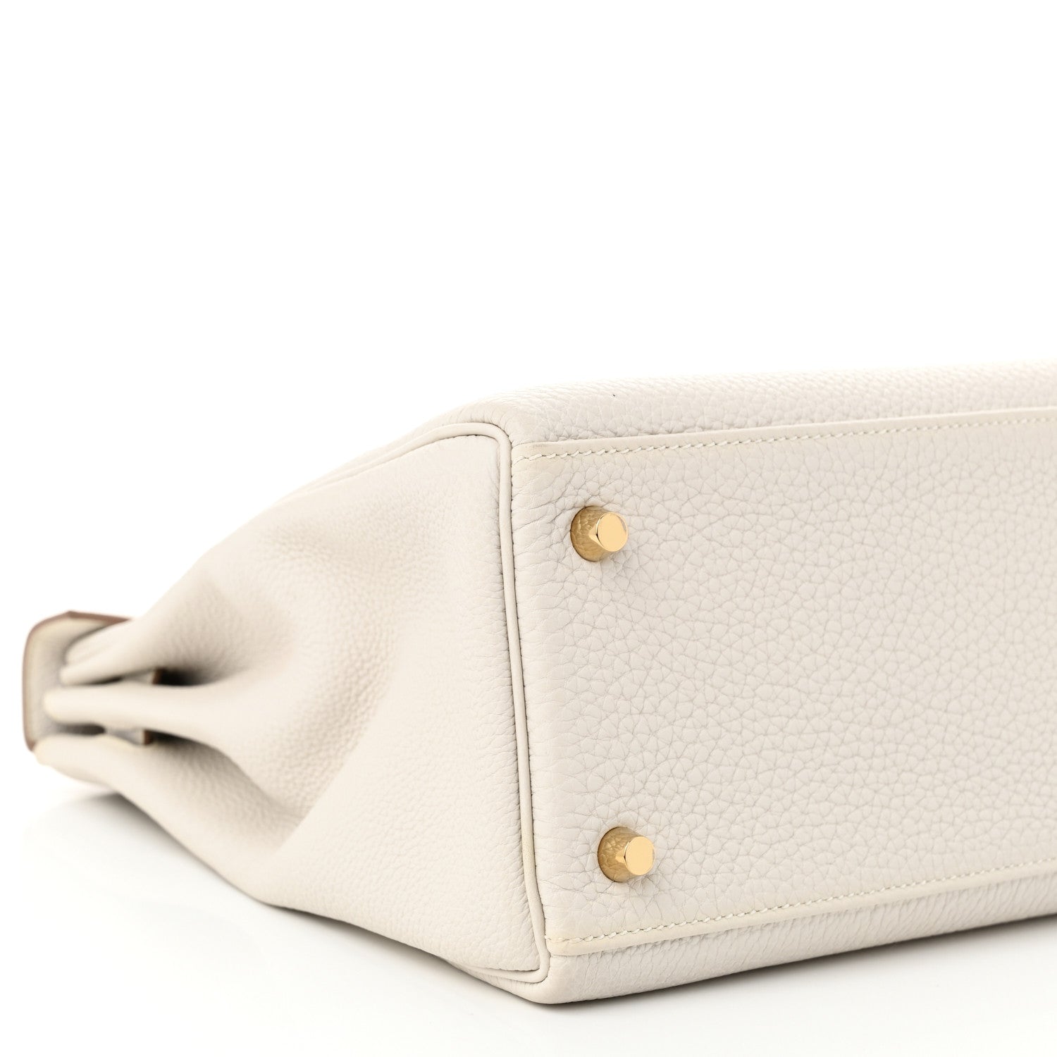 Hermes Togo Kelly Retourne 32 Gris Pale 9 of 11