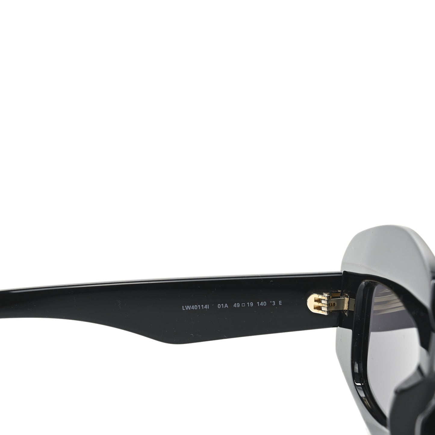 Acetate Screen Sunglasses LW40114I Black