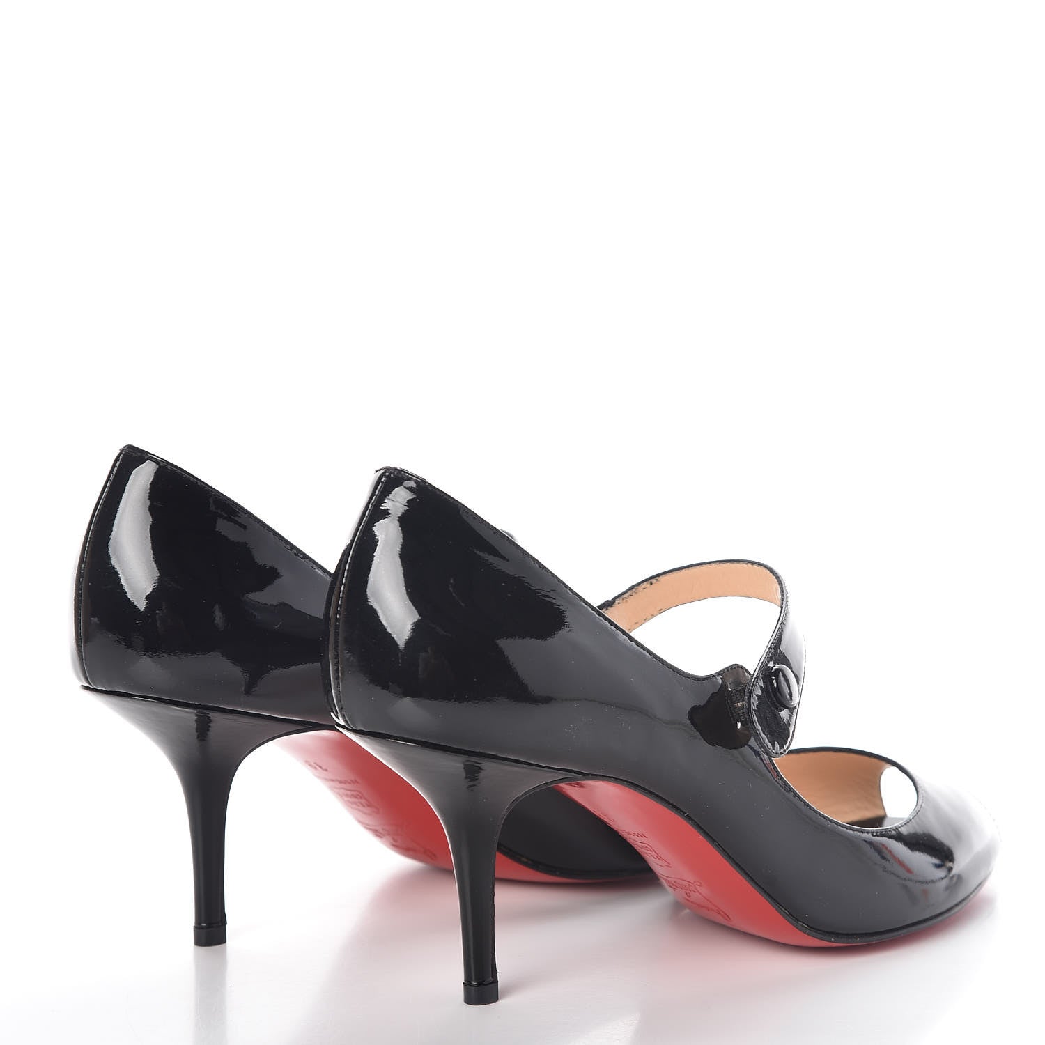 Christian Louboutin Patent 70 Mary Jane Pumps 39 Black 4 of 10