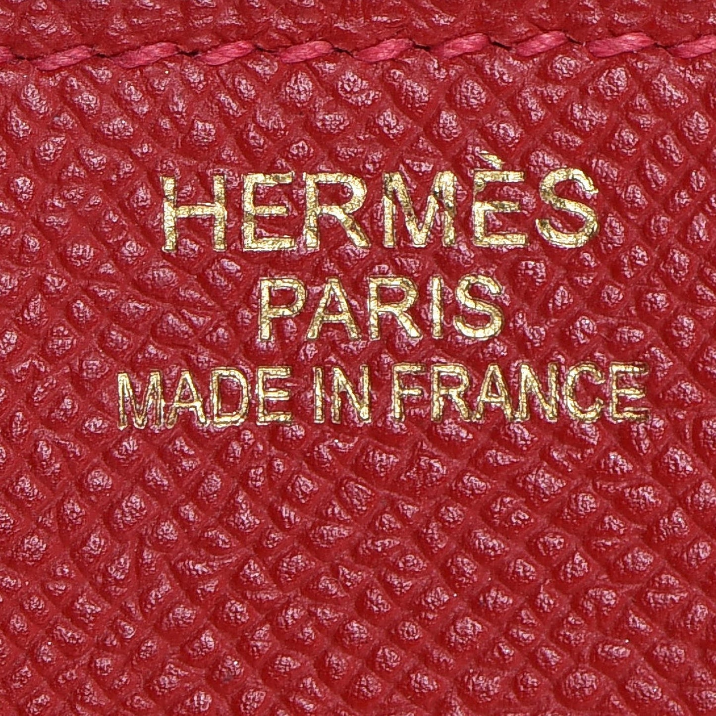 Epsom Birkin 35 Rouge Casaque