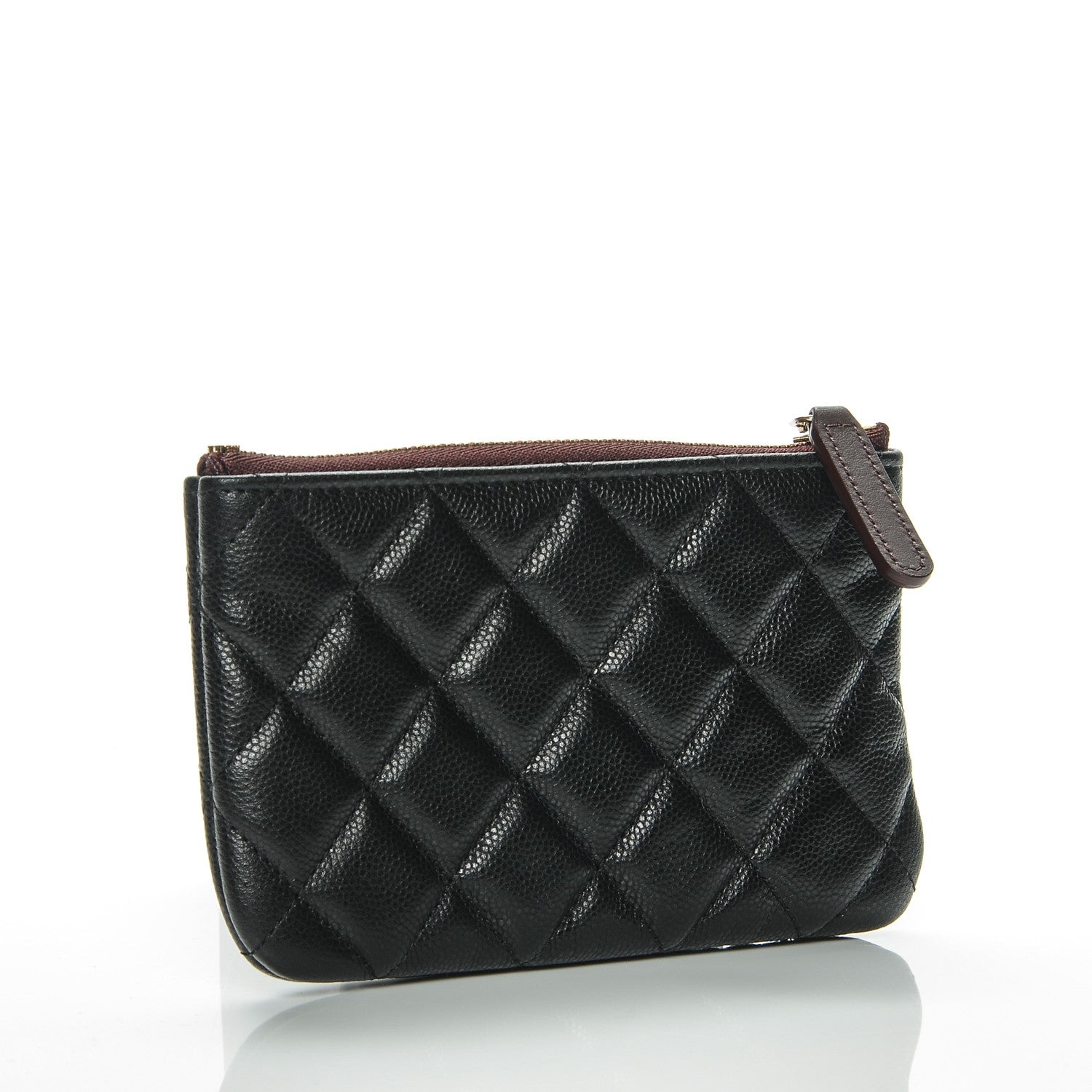 Chanel Caviar Quilted Small Cosmetic Case Black 3 of 7