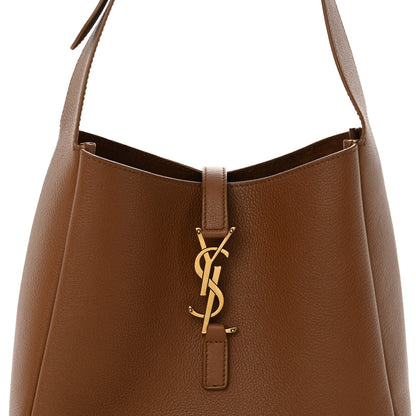 Saint Laurent Smooth Calfskin Small Le 5 A 7 Soft Hobo Fox 8 of 10