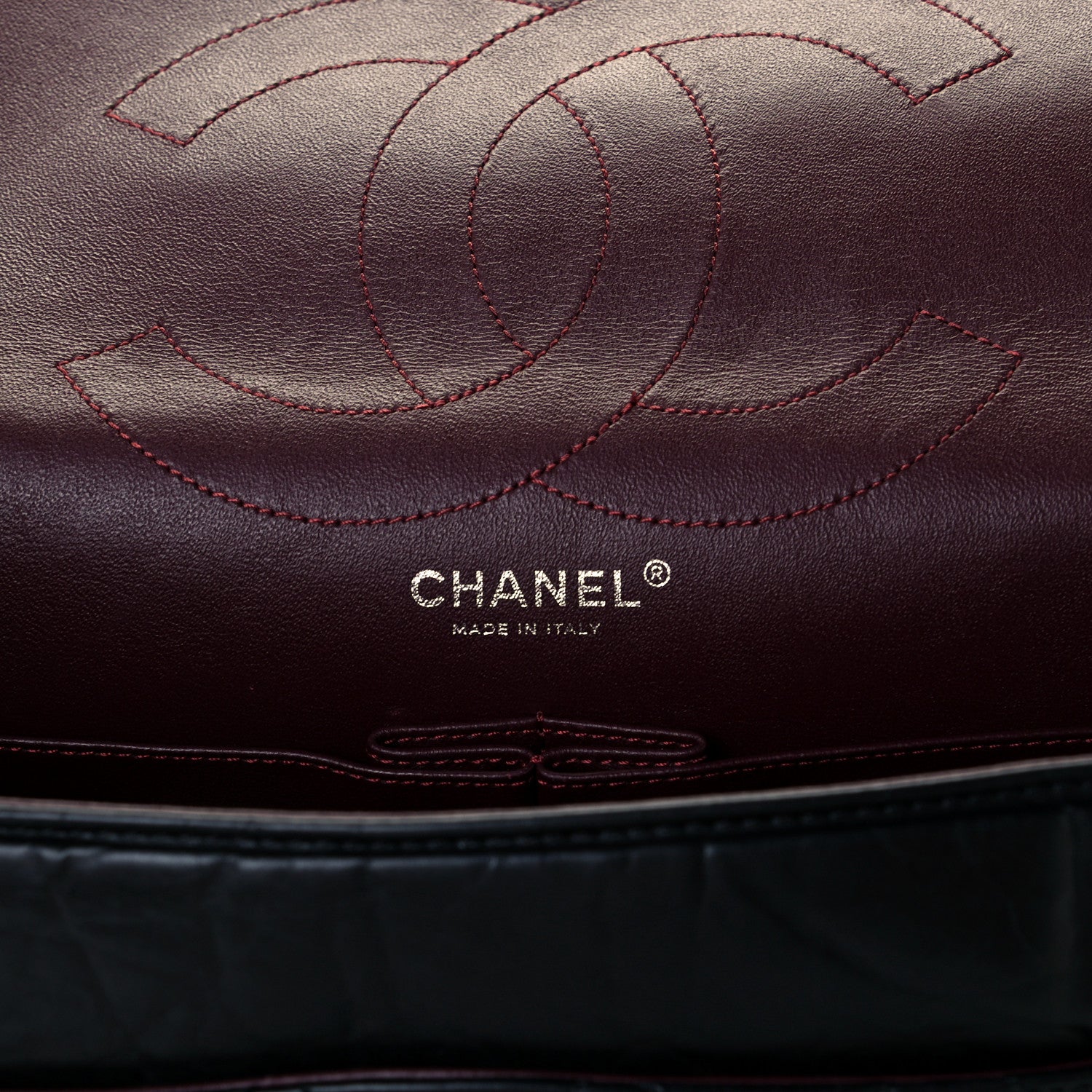 Chanel Aged Calfskin Quilted 2.55 Reissue 226 Flap Black 6 of 10