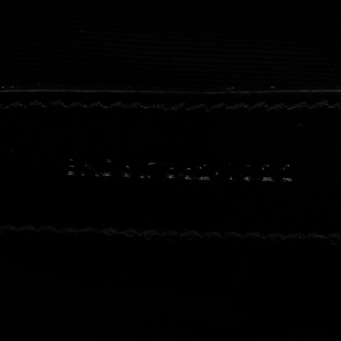 Grain De Poudre Matelasse Chevron Monogram Envelope Clutch Black