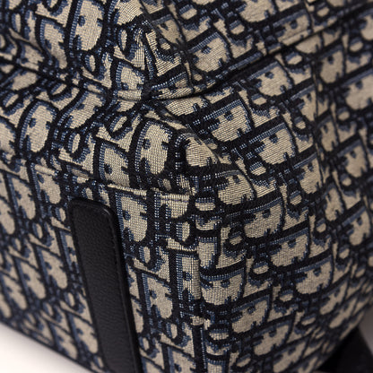 Christian Dior Oblique Calfskin Rider Backpack Beige Black 9 of 14