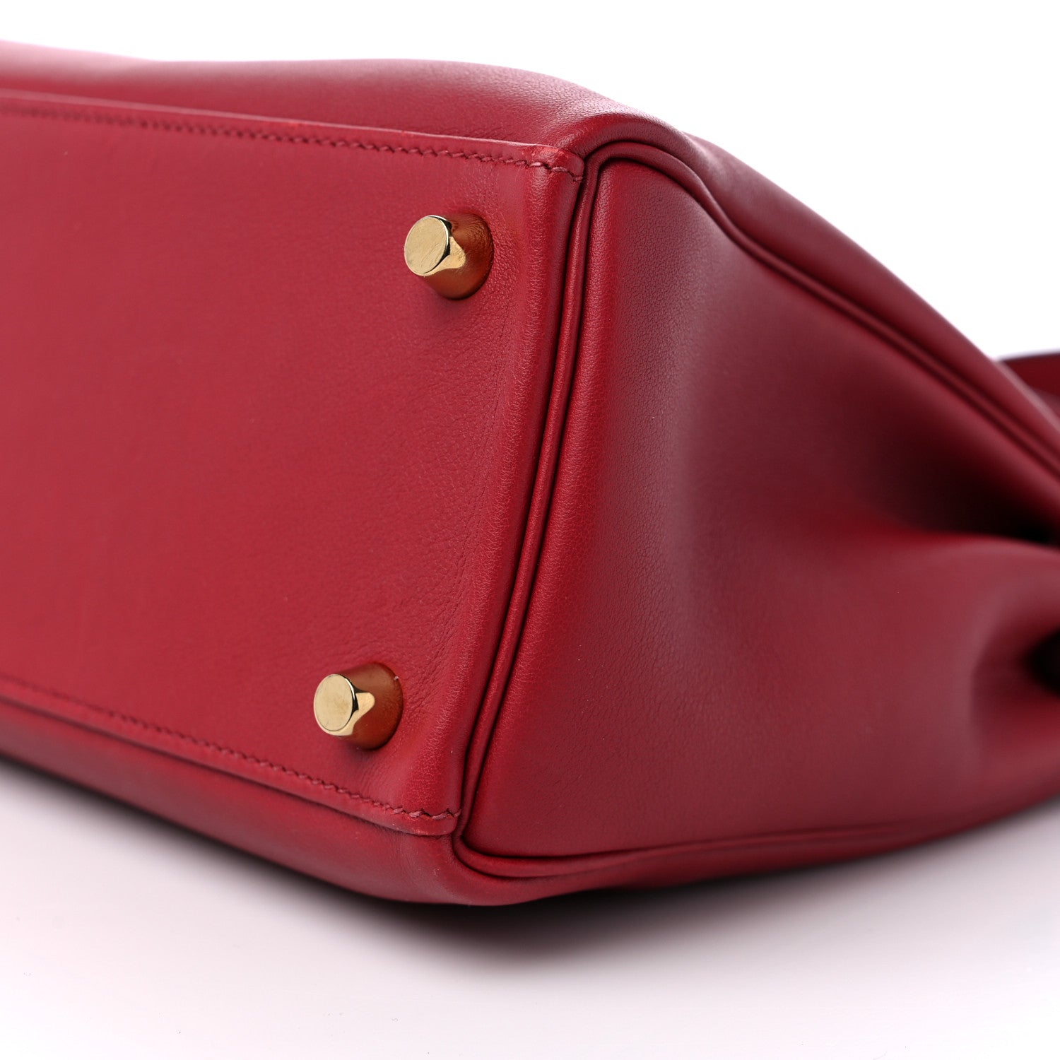 Hermes Swift Kelly Retourne 25 Rouge Grenat 9 of 11