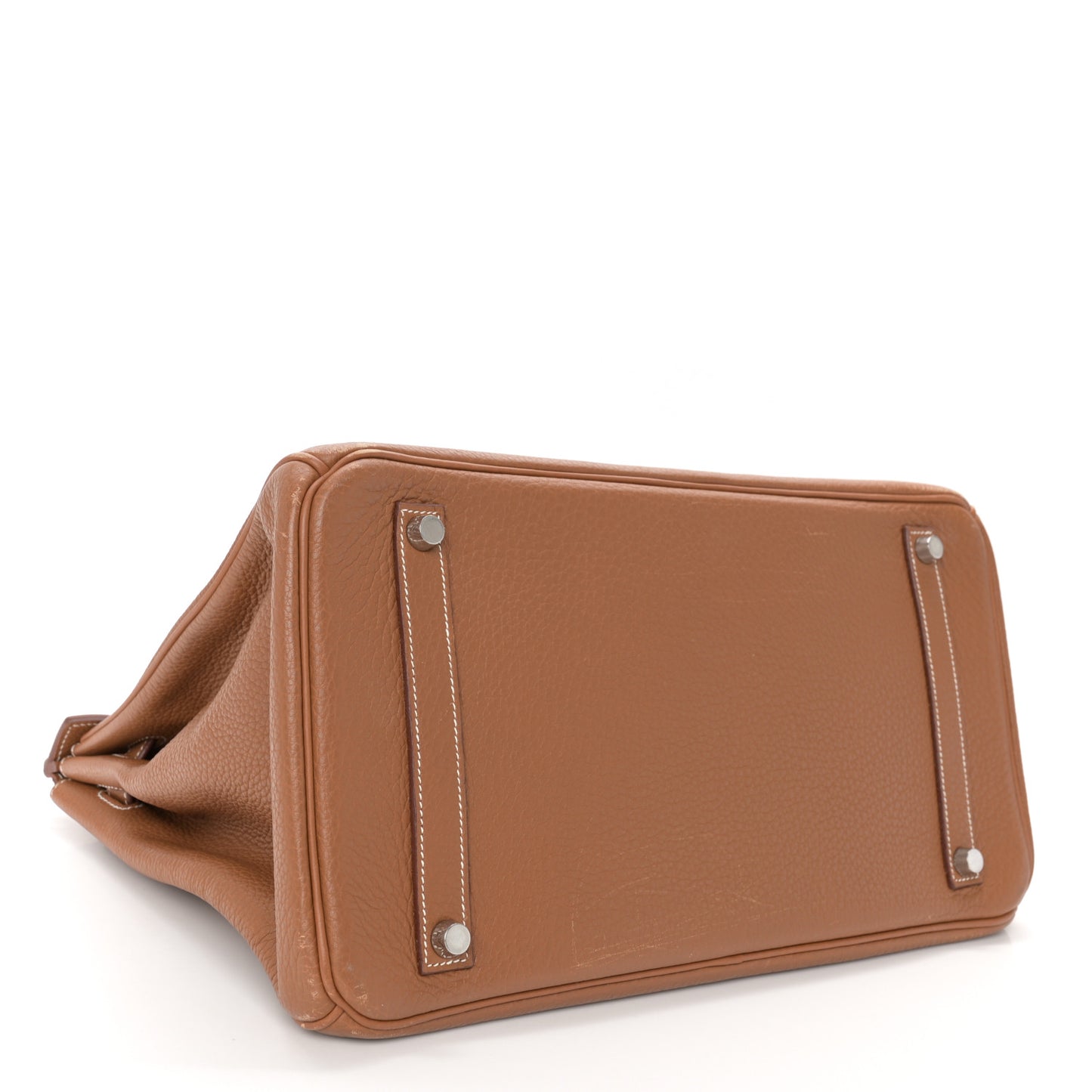 Taurillon Clemence Birkin 35 Gold