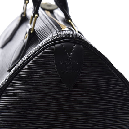 Louis Vuitton Epi Speedy 25 Black 11 of 11