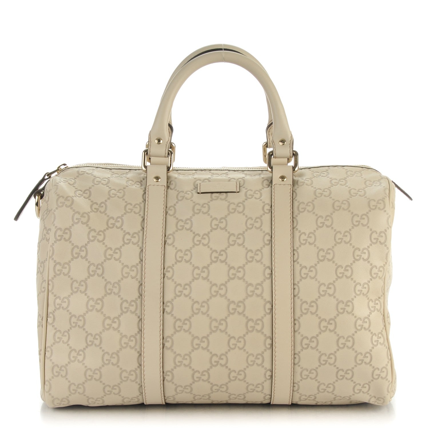 Gucci Guccissima Medium Joy Boston Off White 1 of 7
