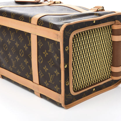 Louis Vuitton Monogram Sac Chien 40 Pet Carrier 11 of 11