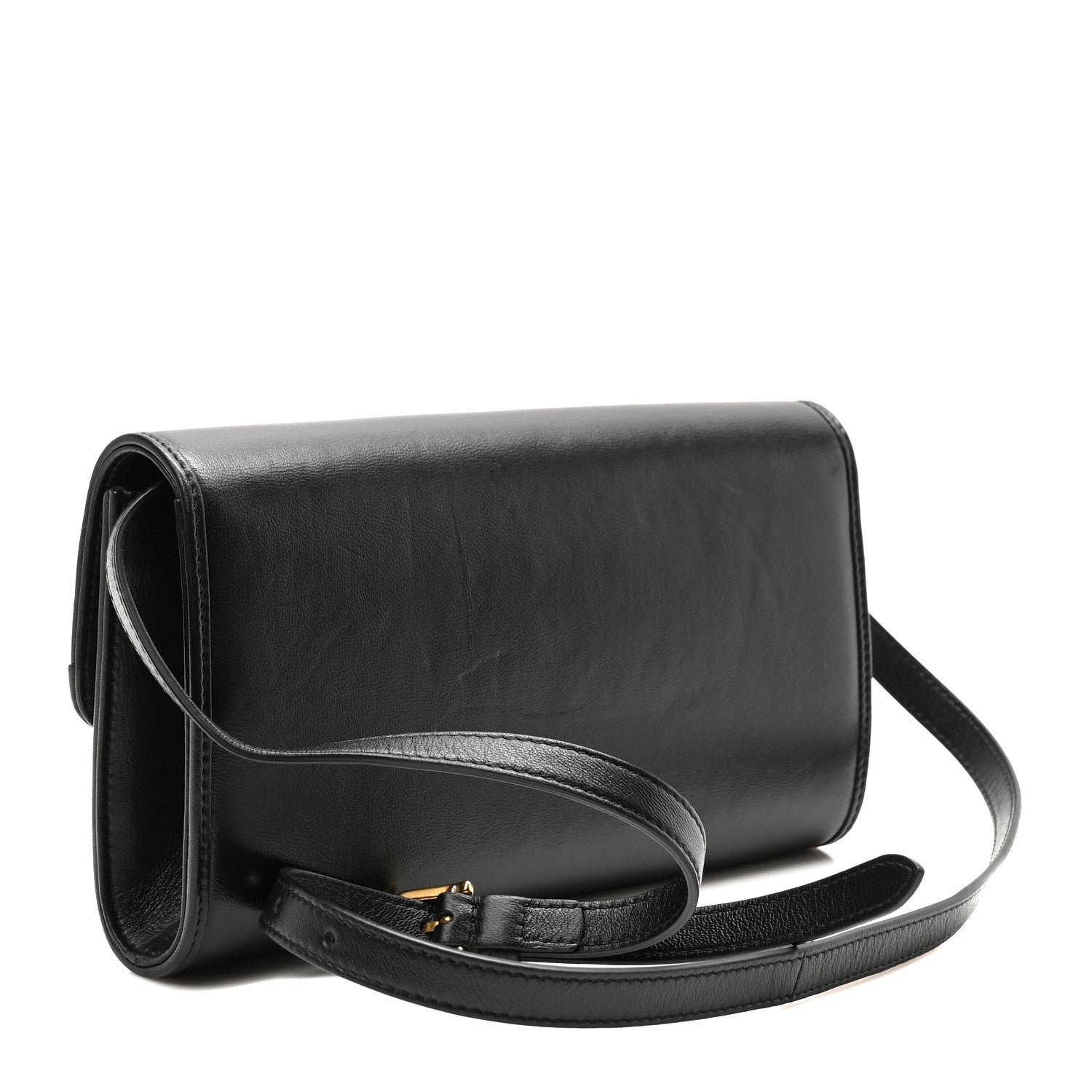 Gucci Lambskin Linea Matisse Shoulder Bag Black 3 of 10
