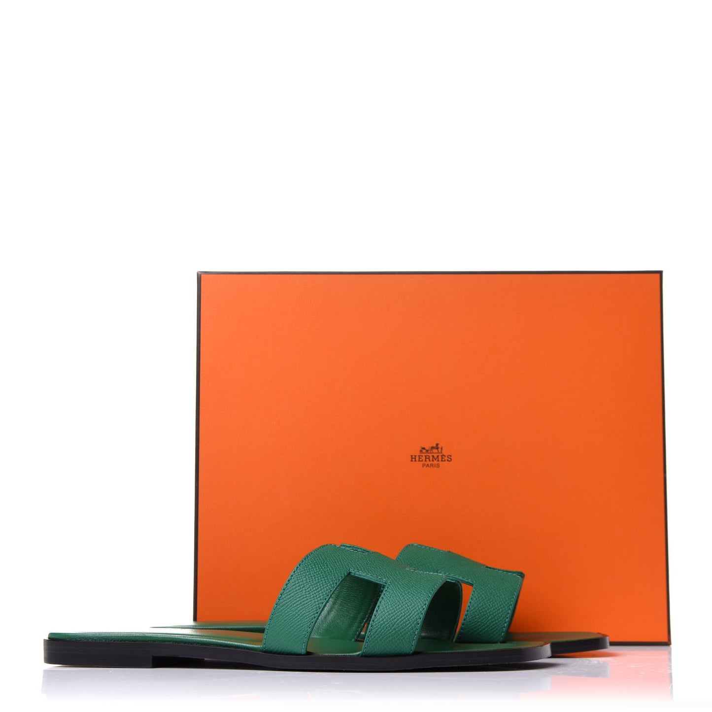Epsom Oran Sandals 40.5 Vert Emeraude