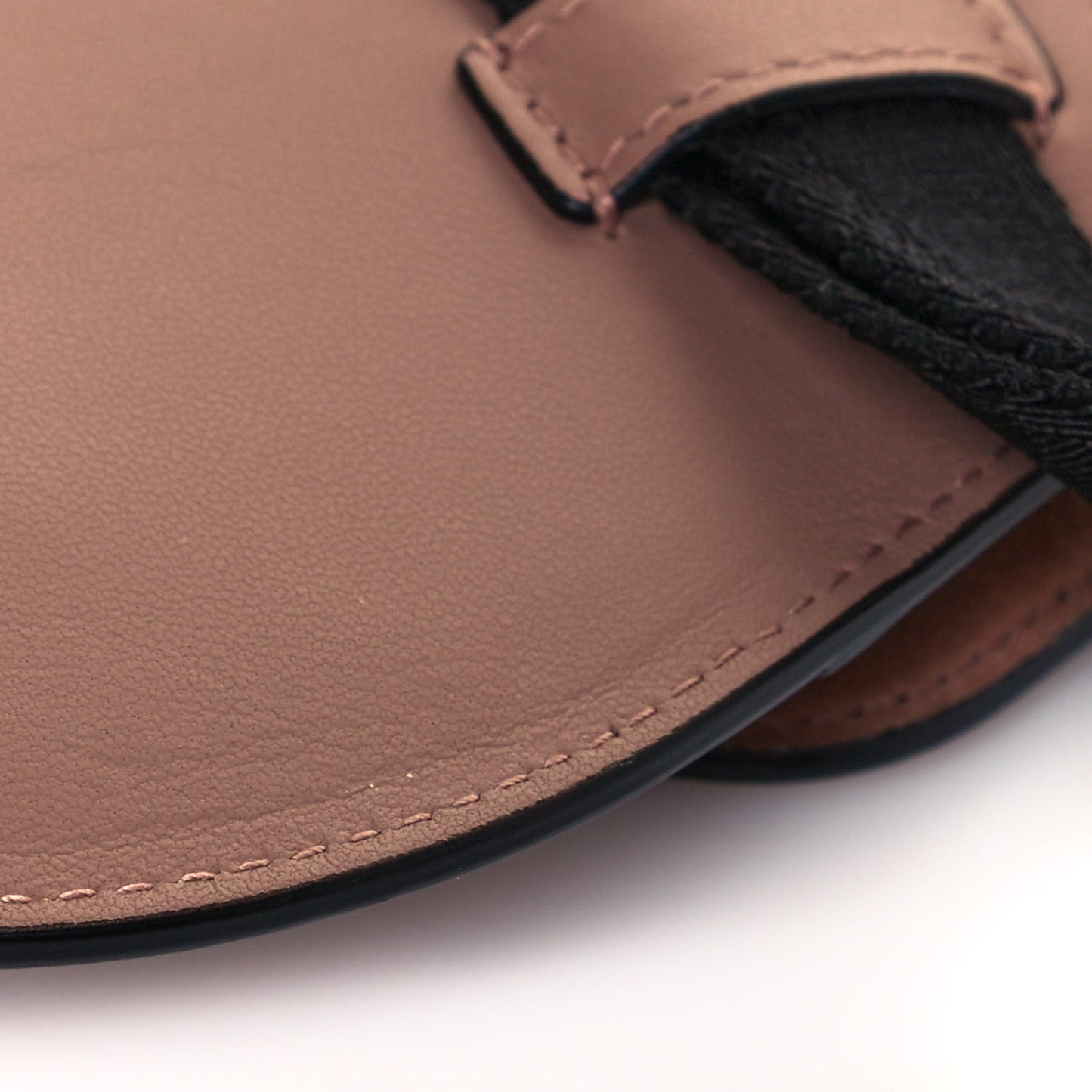 Calfskin Saddle Belt Bag Fard