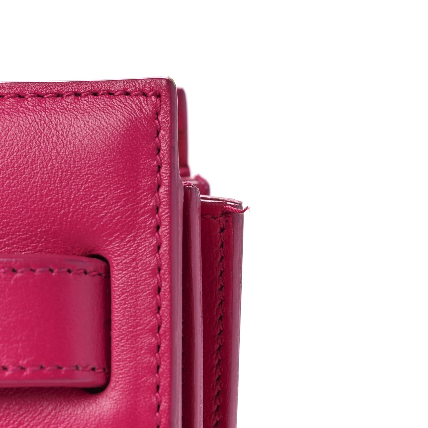 Calfskin Nano Sac De Jour Bubblegum