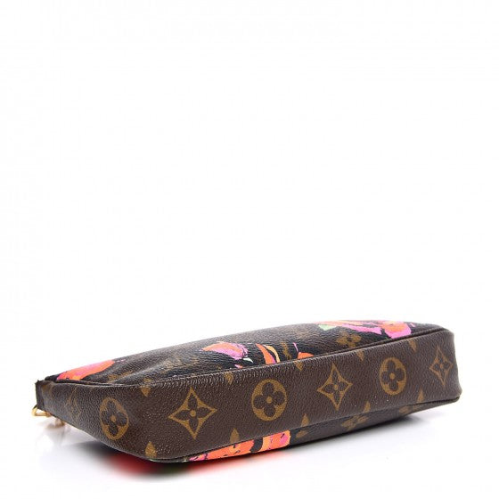 Louis Vuitton Monogram Roses Pochette Accessories 4 of 7