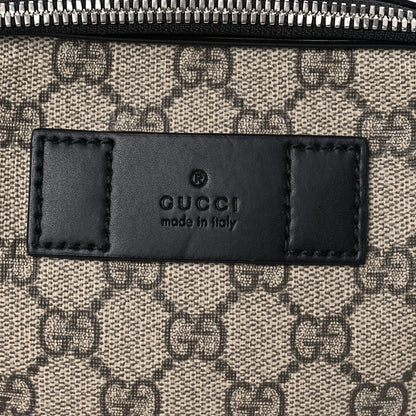 Gucci GG Supreme Monogram Web Belt Bag Black 22 of 22