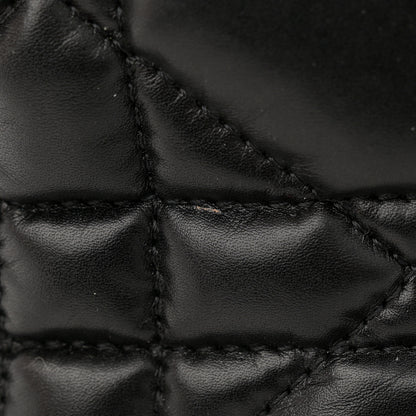 Christian Dior Calfskin Macrocannage Medium Caro Bag Black 14 of 14