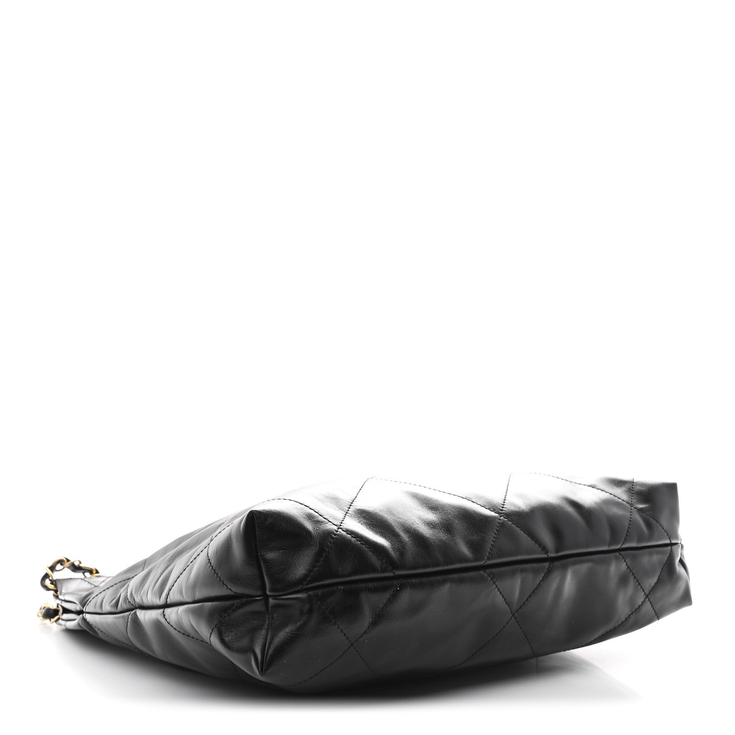 Chanel Shiny Calfskin Quilted Small Chanel 22 Black 5 of 13