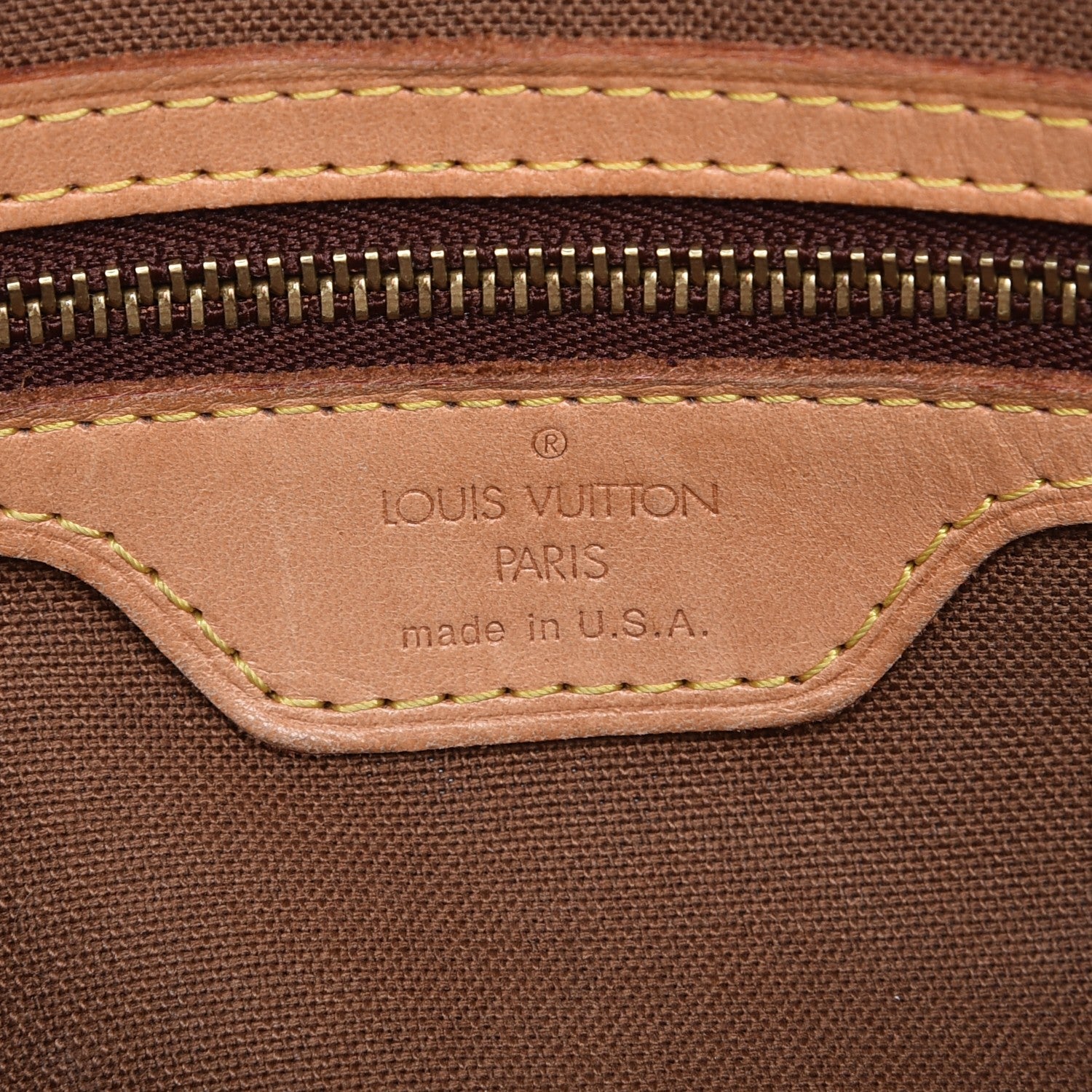 Louis Vuitton Monogram Cabas Piano 6 of 16