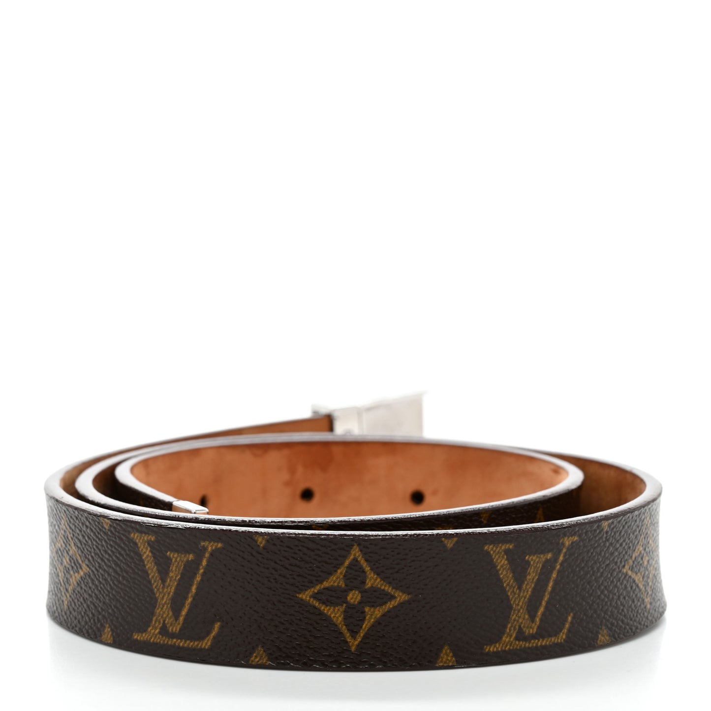 Monogram Ceinture Belt Gold Buckle 85 34
