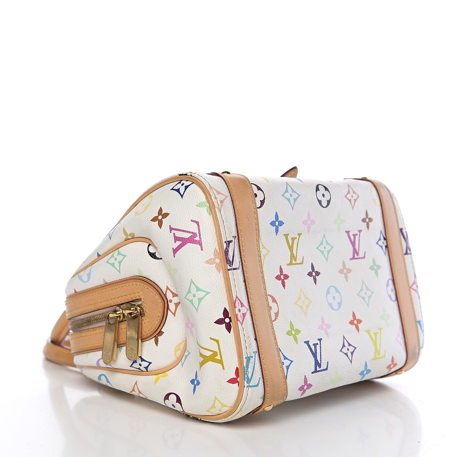 Louis Vuitton Monogram Multicolor Priscilla White 3 of 11