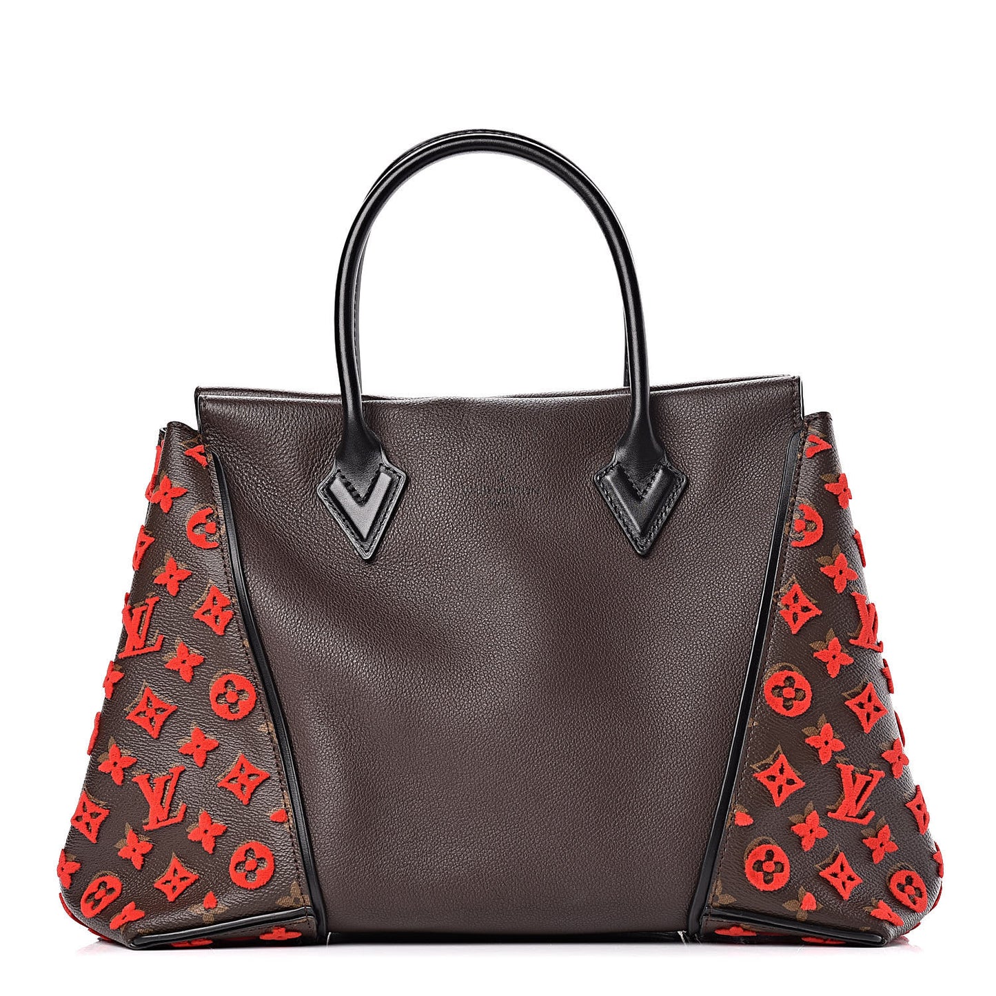 Veau Cachemire Tote W PM Chocolate