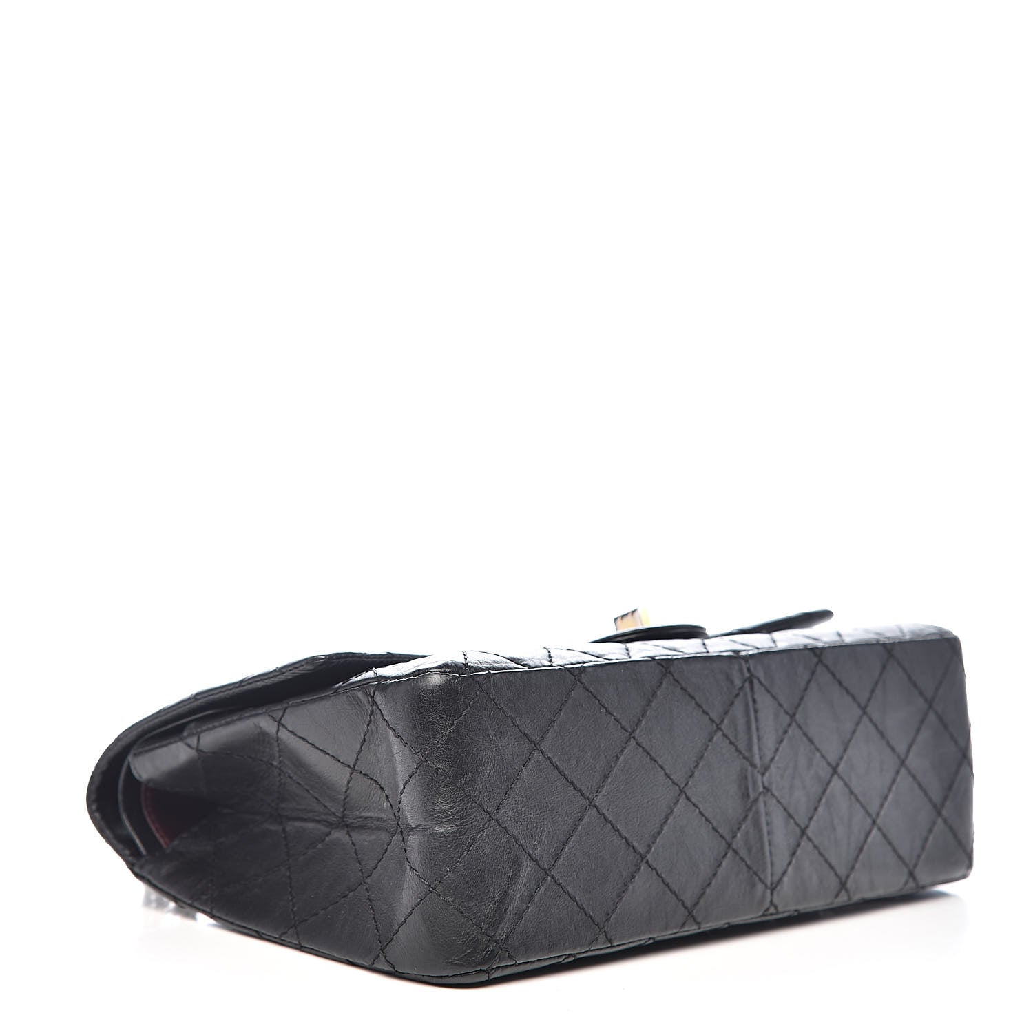 Chanel Aged Calfskin Quilted 2.55 Reissue 226 Flap Black 4 of 11