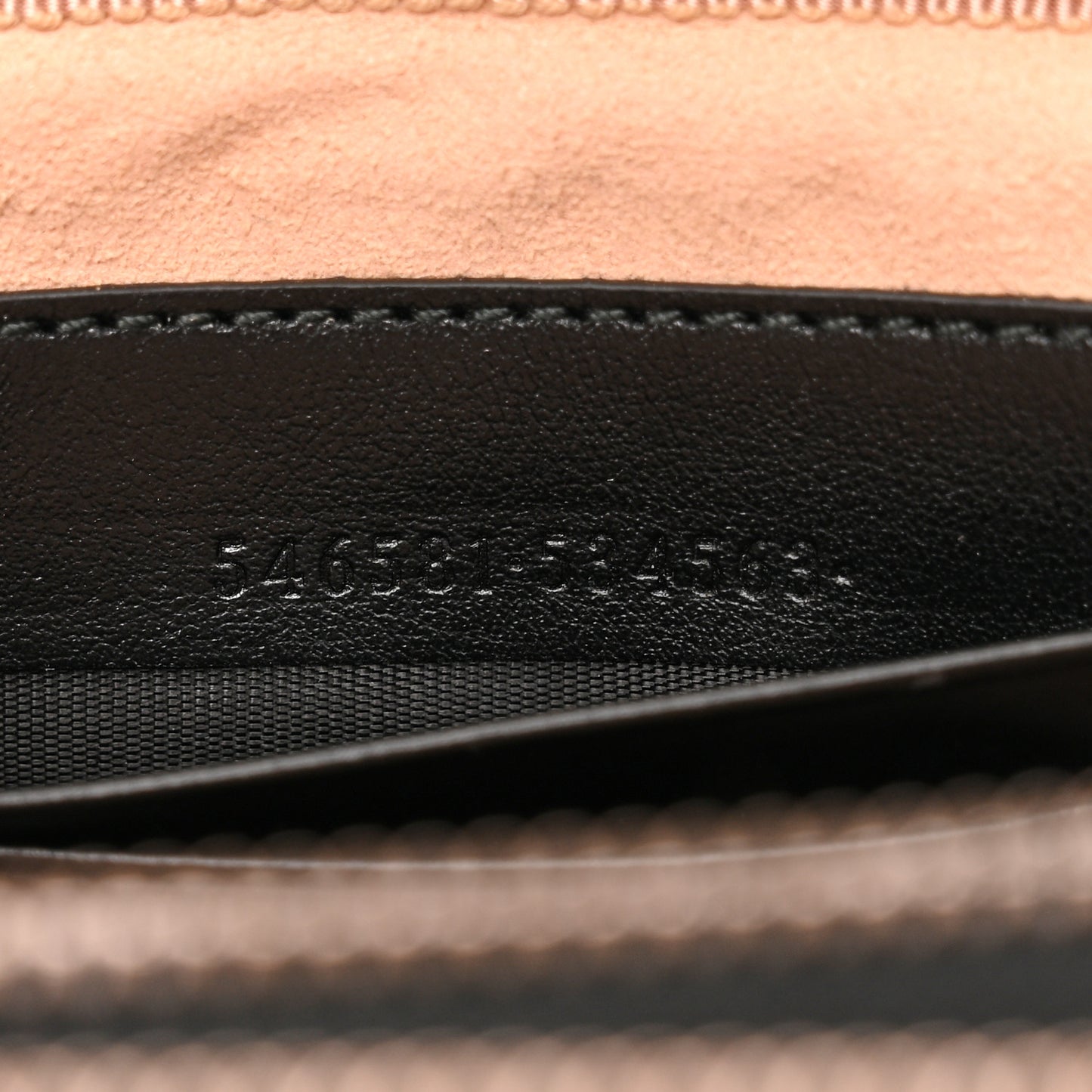 Calfskin Matelasse Mini GG Marmont Chain Crossbody Bag Black