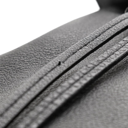 Mansur Gavriel Tumbled Calfskin Backpack Bag Black 12 of 14