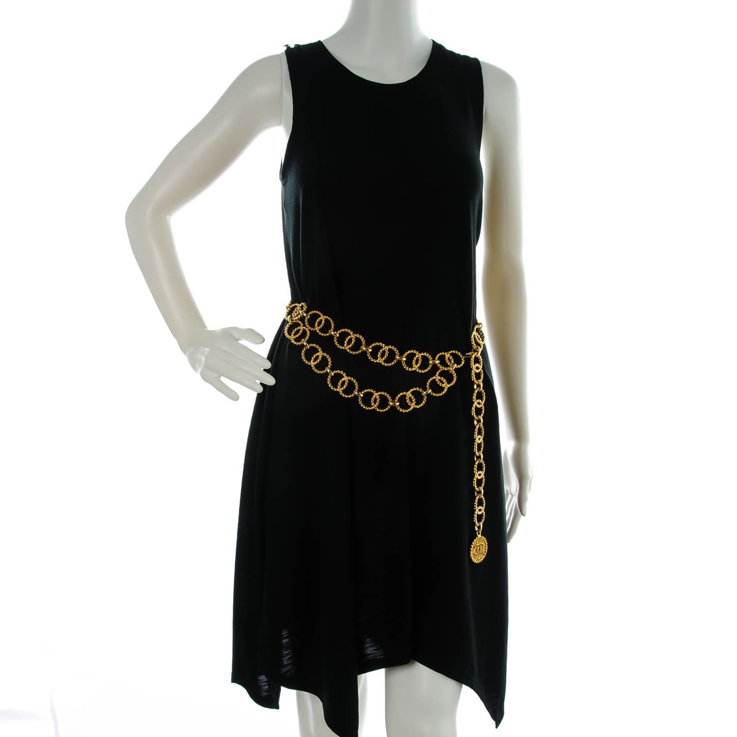 Chanel Chain CC Medallion Belt Gold 2 of 6