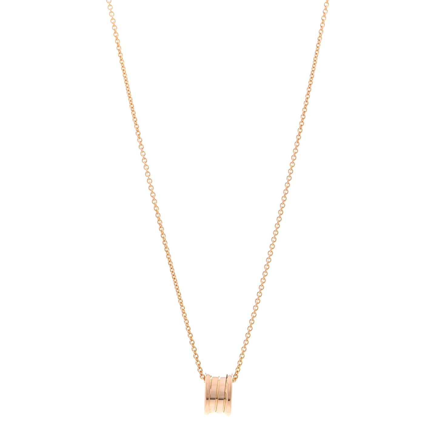 18K Rose Gold B.Zero1 Pendant Necklace