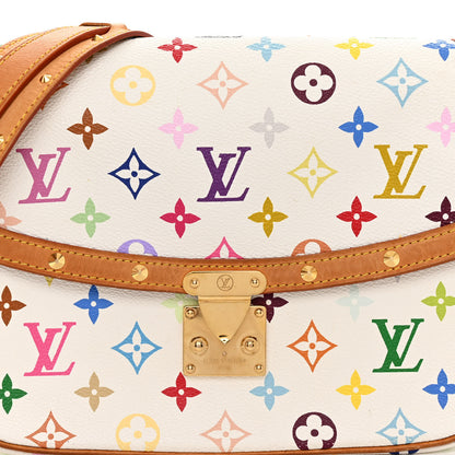 Louis Vuitton Monogram Multicolor Sologne White 6 of 8