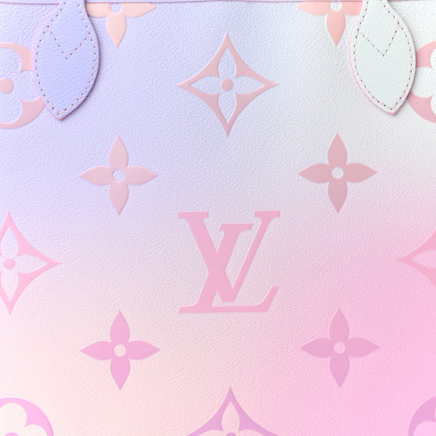 Monogram Giant Spring In The City Neverfull MM Sunrise Pastel