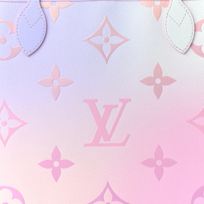 Louis Vuitton Monogram Giant Spring In The City Neverfull MM Sunrise Pastel 8 of 10