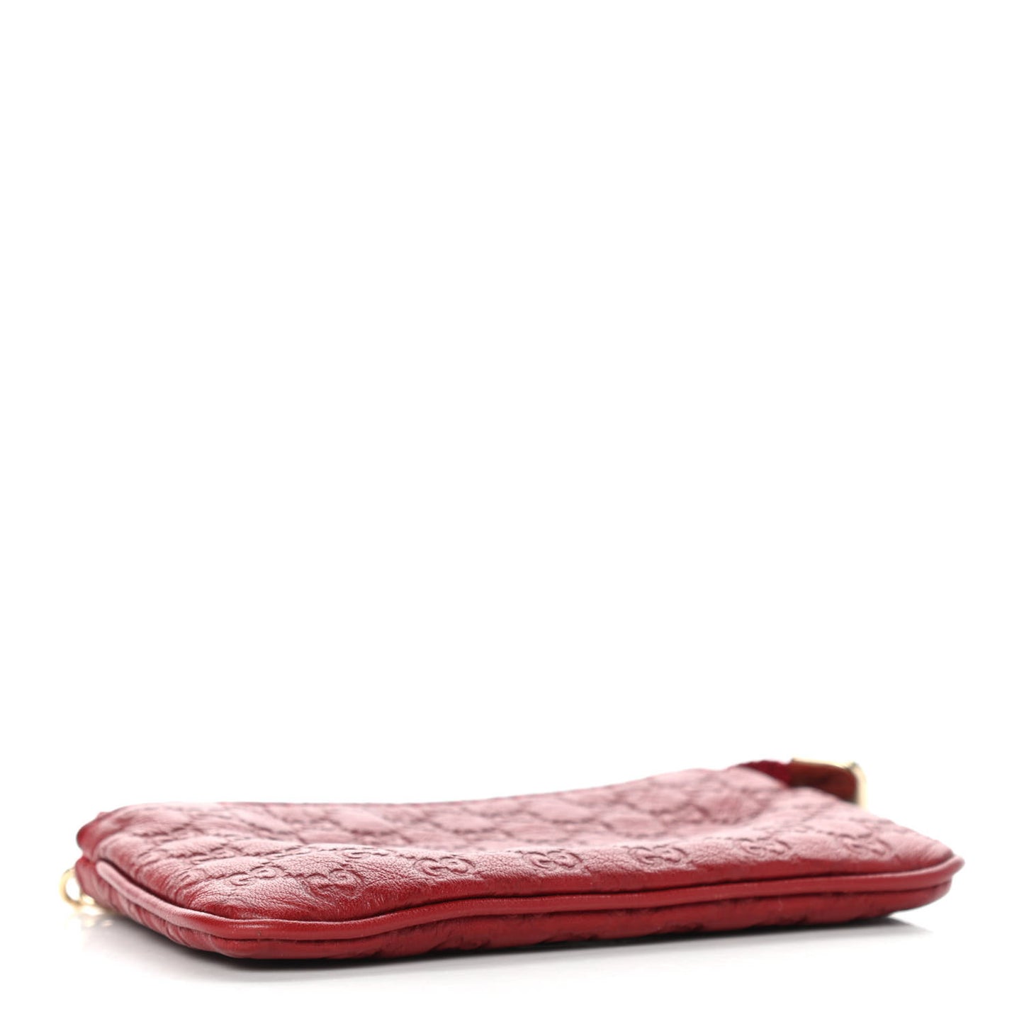 Microguccissima Key Case Hibiscus Red