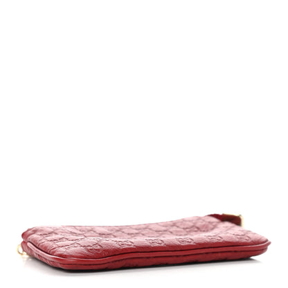 Gucci Microguccissima Key Case Hibiscus Red 4 of 9