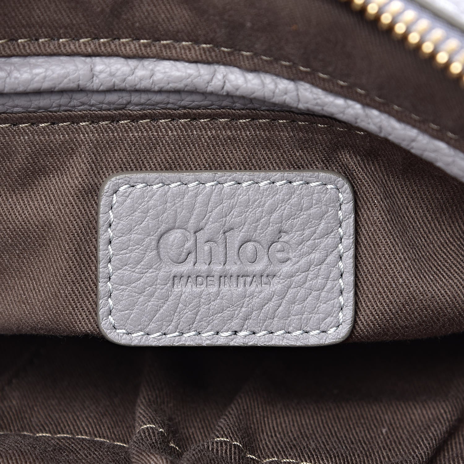 Chloe Calfskin Medium Marcie Satchel Cashmere Grey 6 of 13