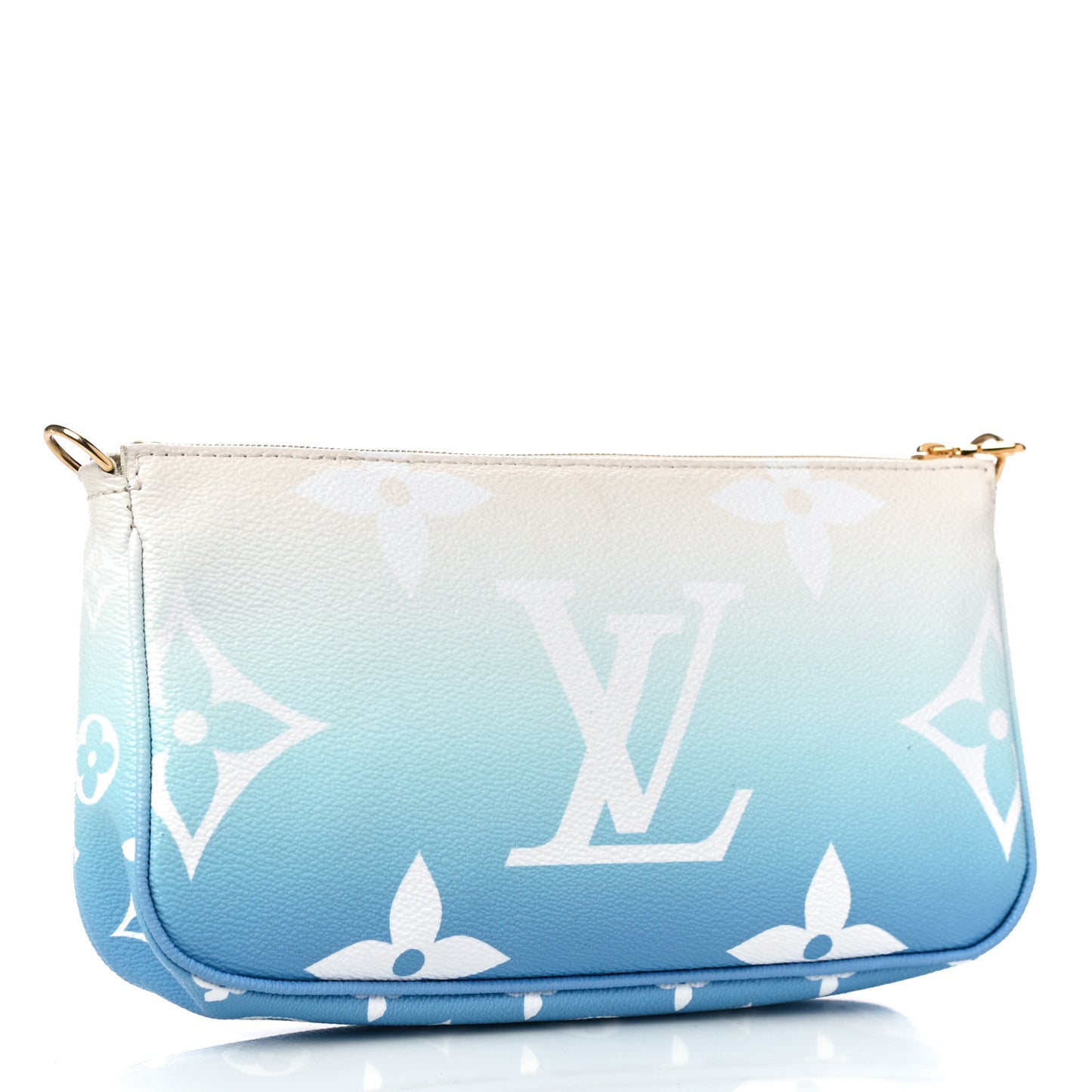 Monogram Giant By The Pool Multi Pochette Accessories Large Pochette Blue