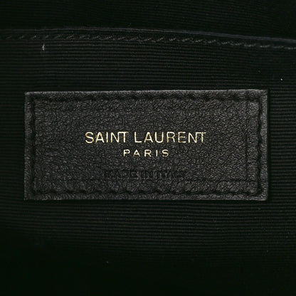 Saint Laurent Calfskin Matelasse Monogram Lou Camera Bag Sea Turquoise 6 of 9