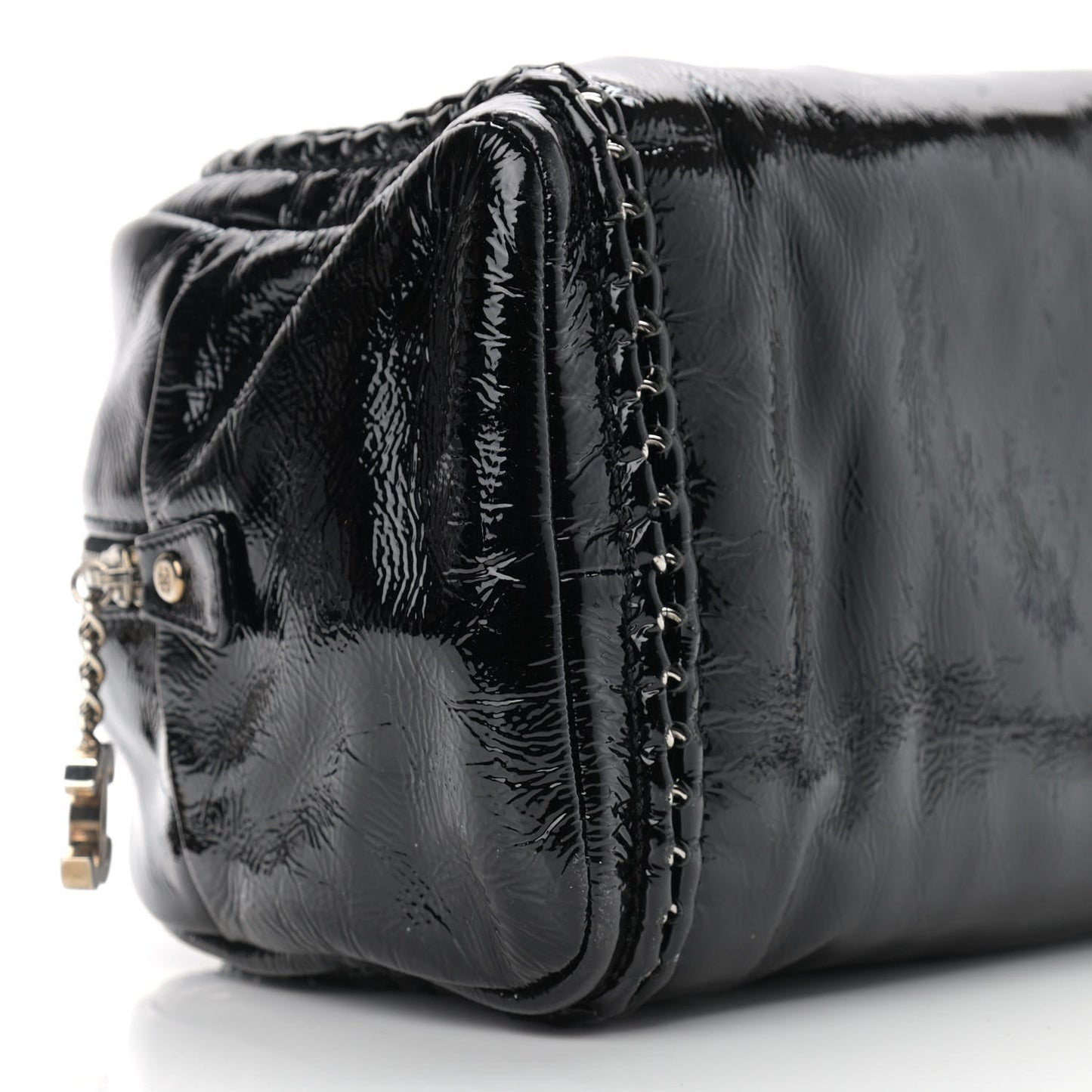 Patent Medium Luxe Ligne Bowler Black