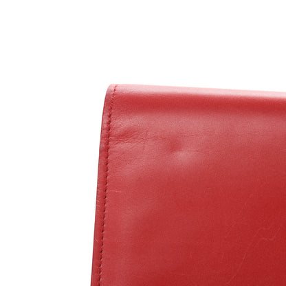 Saint Laurent Calfskin Classic Monogram Cassandre Clutch Rouge Orient 19 of 19