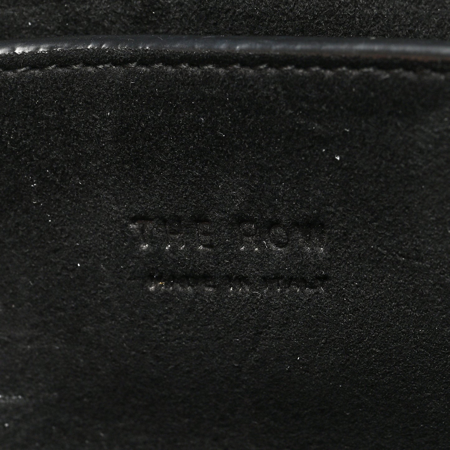 Smooth Calfskin Small Lunch Bag Black