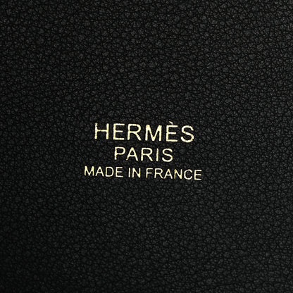 Hermes Ostrich Picotin Lock 18 Black 6 of 12