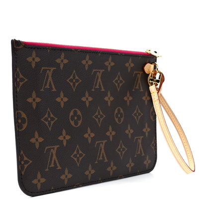 Louis Vuitton Monogram Neverfull MM GM Pochette Pivoine 3 of 10
