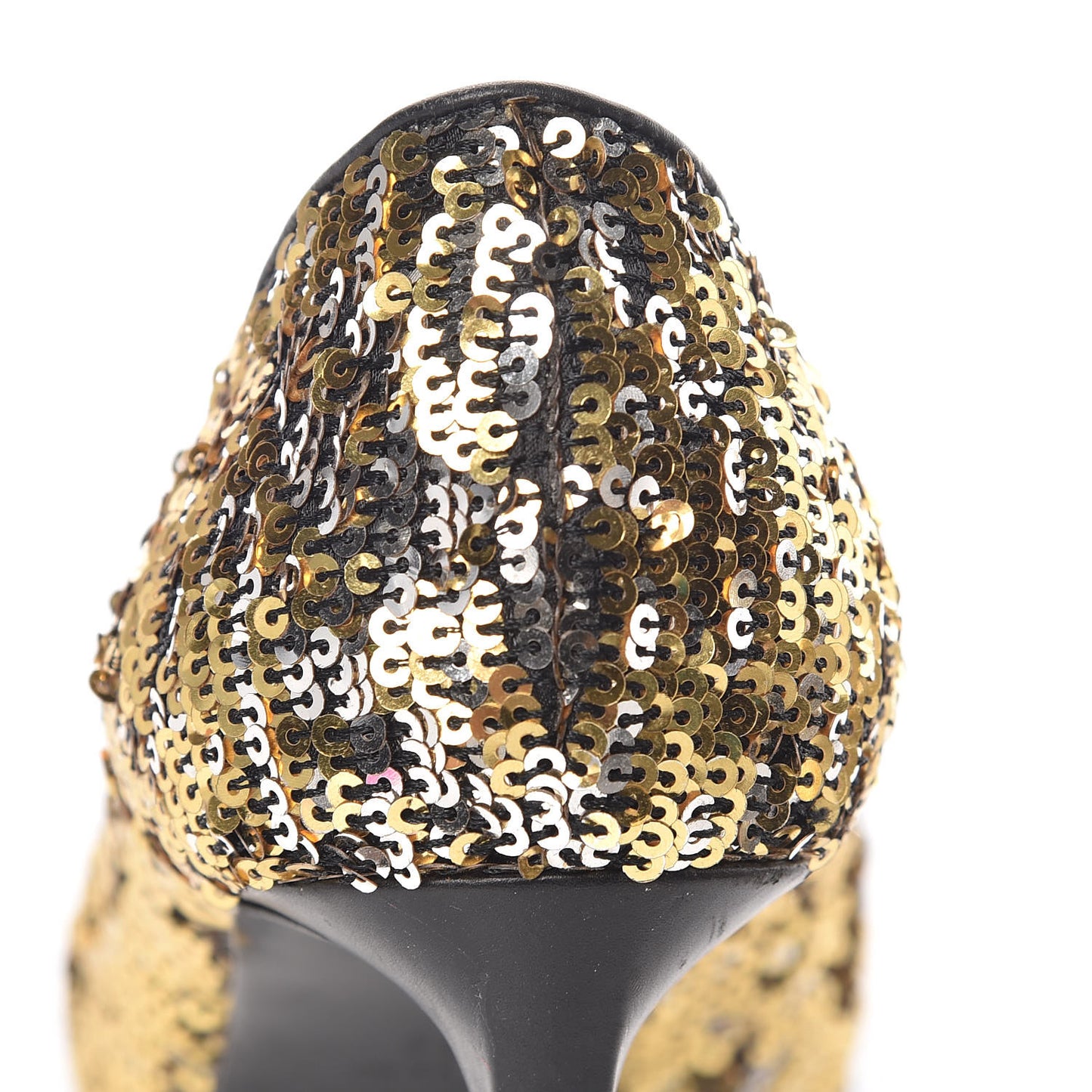 Sequin Paris 80 Pumps 39 Gold Silver
