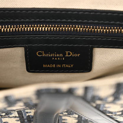 Christian Dior Oblique Saddle Bag Blue 6 of 10