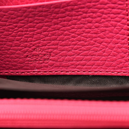 Gucci Dollar Calfskin GG Marmont Zip Around Wallet Box Pink 5 of 6